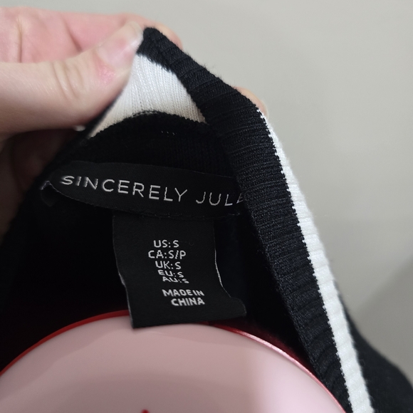 Sincerely Jules Black and White Skirt - Picture 4 of 5